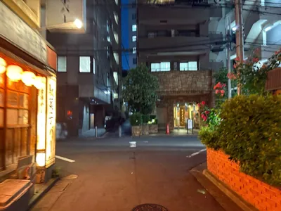 アドアへの道順 10／13：突き当りを右折します。