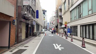 游水 （ゆうすい）への道順 9／11：左折をしたらしばらく直進します。