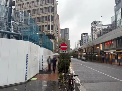 ドルフィンへの道順 5／11：直進します。