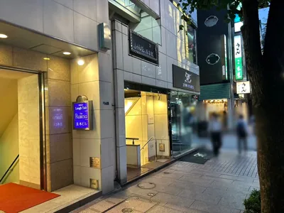 アイへの道順 9／9：左手の路地に差し掛かる手前左手に銀座アイの入る「第二誠和ビル」があります。
