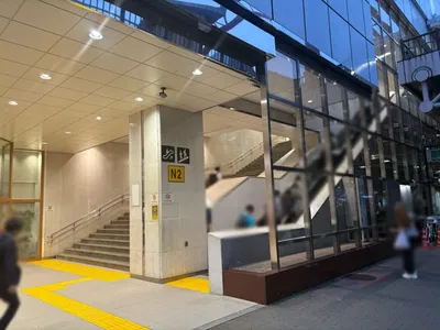 朧月 （オボロヅキ）への道順 1／7：「立川駅」北口を出たら駅をでます。