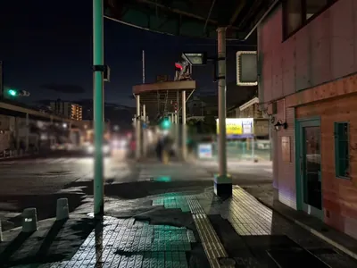 木更津　プレミアへの道順 6／10：二つの十字路も越えて直進を続けます。