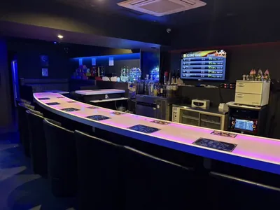 松戸　ルナの店内