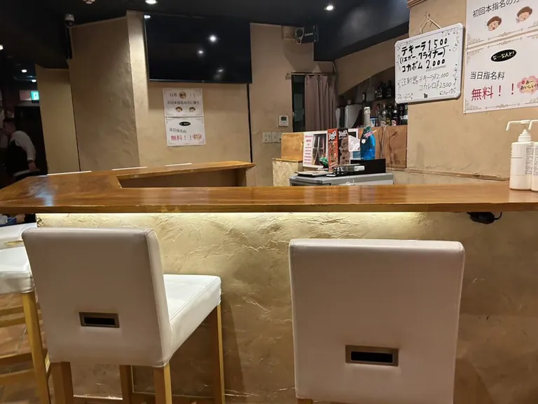 キューティーの店内