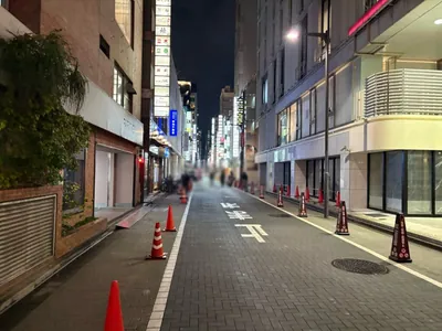 ひろ恵 （ヒロエ）への道順 9／10：直進します。