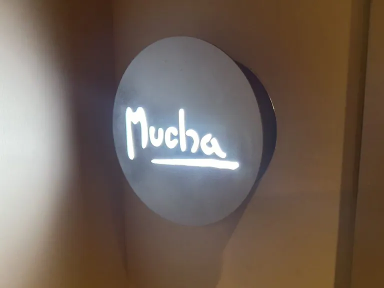 ミューシャの店内