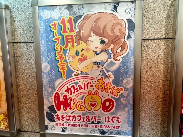 秋葉原　ハグモの店内