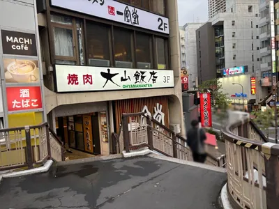 エピラウンジへの道順 5／13：横断歩道を下ります。