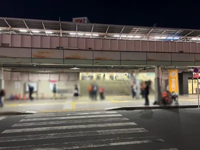 小岩　インフィニティへの道順 1／10：「小岩駅」南口を出ます。