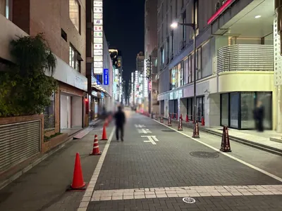 花友禅 （ハナユウゼン）への道順 9／10：左折後直進します。