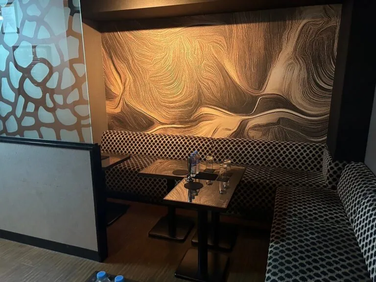ベレッザの店内