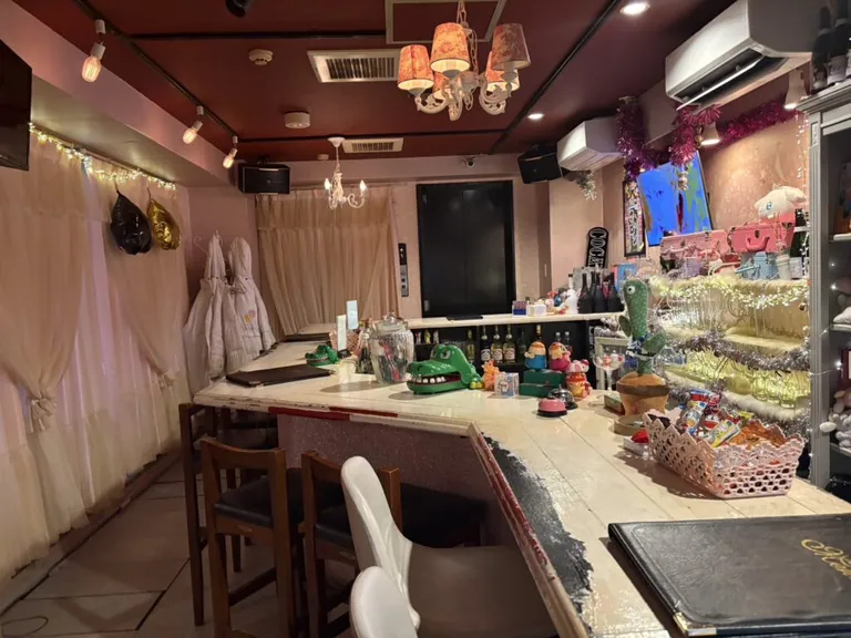 マカロンの店内