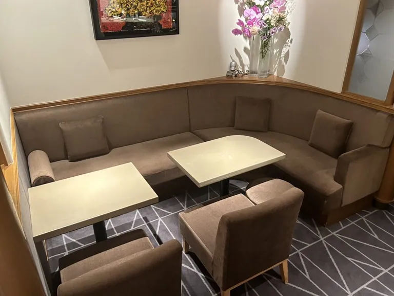 サロンドムッシュの店内