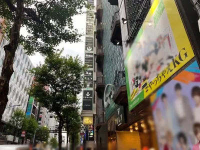 エリュシオンへの道順 9／9：少し歩くと右手に歌舞伎町エリュシオンの入るビルが出てきます。