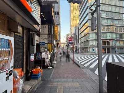 ロジャーへの道順 14／16：直進します。
