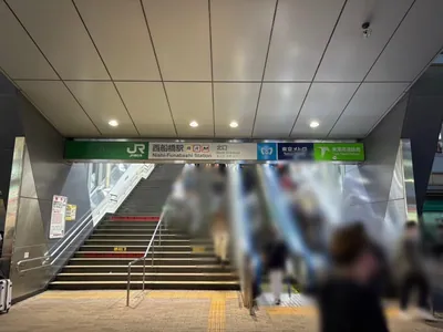 アニューへの道順 1／5：「西船橋駅」北口を出ます。