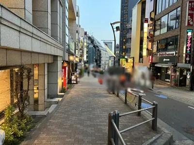 グラフへの道順 4／6：直進します。