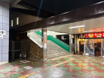 五井　ラットへの道順 1／8：「五井駅」西口を出ます。
