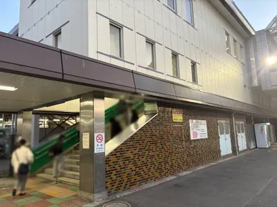 五井　ジェネレーションへの道順 1／4：「五井駅」西口を出ます。