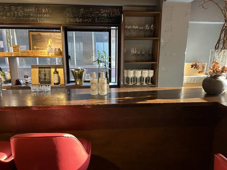 ワイナリーの店内