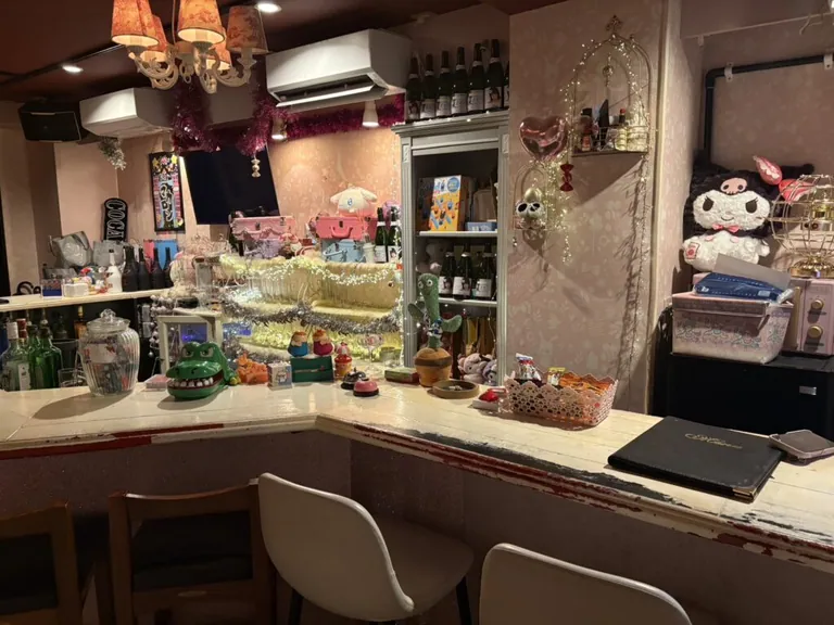 マカロンの店内