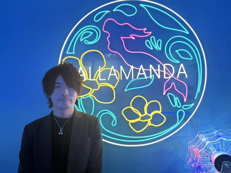 アラマンダの店内