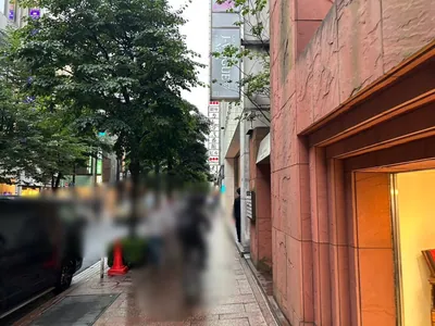 ベラノッテへの道順 7／10：左折したら直進します。