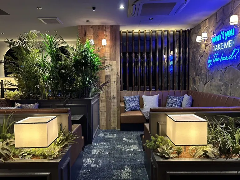 サンセットラウンジェット (Sunset Lounget 新橋)の店内