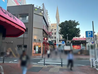 プレステージへの道順 5／10：直進して一つ目の路地を越えます。