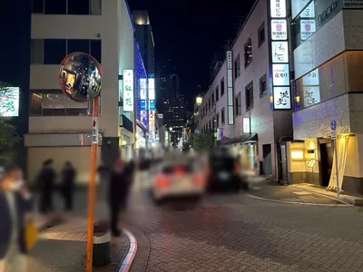 奏 （カナデ）への道順 5／6：二つ目の十字路も超えて直進します。