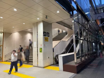 コルソへの道順 1／9：「立川駅」北口を出ます。