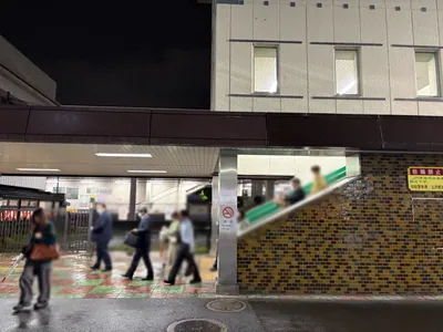五井　月陽 （ツキヨ）への道順 1／4：「五井駅」西口を出ます。