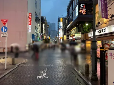 談話室 メルセゾンへの道順 3／5：一つ目の十字路を越えて直進を続けます。