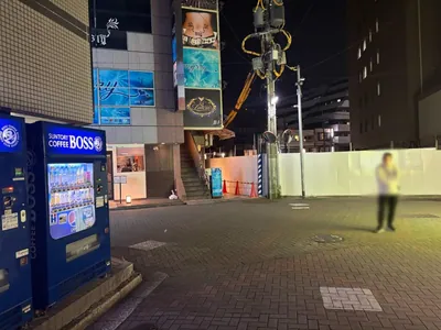 ココワールへの道順 9／10：突き当りを左折します。