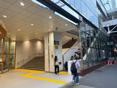 ラフレシアへの道順 1／7：「立川駅」北口を出ます。