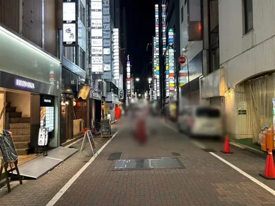 天空・別邸楽陽 (テンクウ・ベッテイラクヨウ）への道順 13／15：左折をしたら直進します。