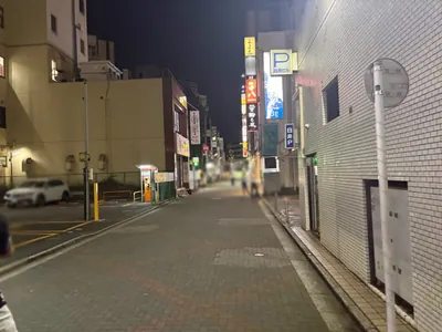 ココワールへの道順 8／10：直進します。