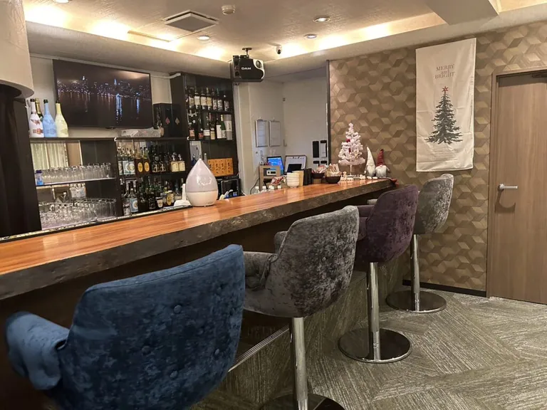 ハナビの店内