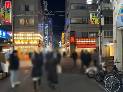ダモン （Girl’s Bar Damon）への道順 6／8：二つ目の十字路を右折します。