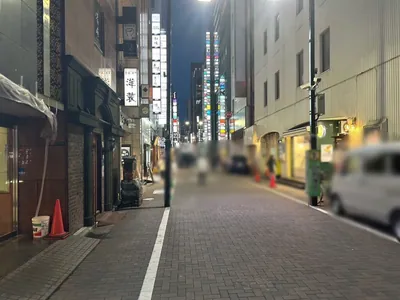 レリアへの道順 10／11：直進します。