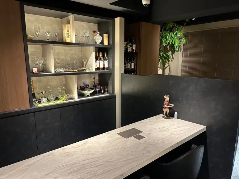 アムールの店内