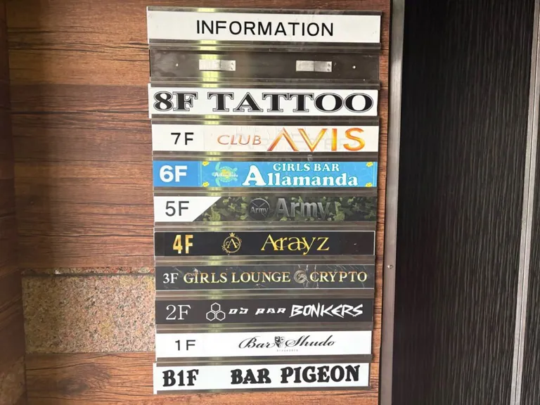 アラマンダの店内