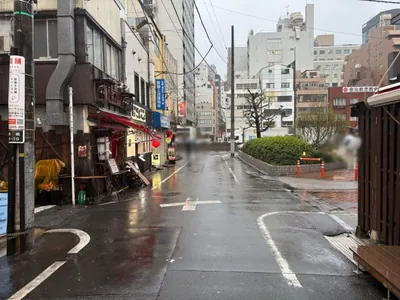 グレーシーへの道順 7／11：三つ目の十字路を右折します。