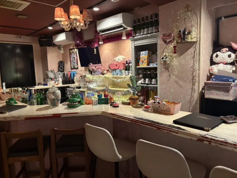 マカロンの店内