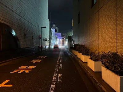モンサンミッシェルへの道順 12／13：直進します。