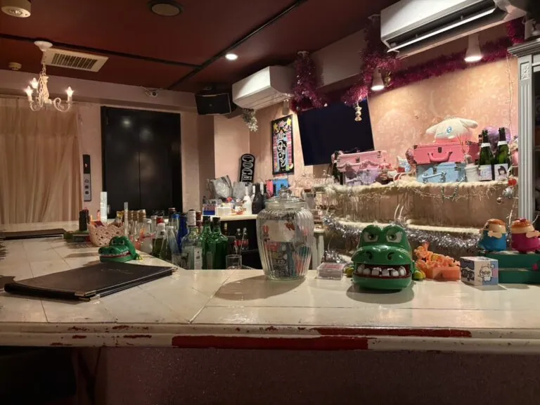 マカロンの店内