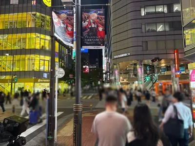 シーサイドへの道順 4／5：一つ目の十字路を右折します。