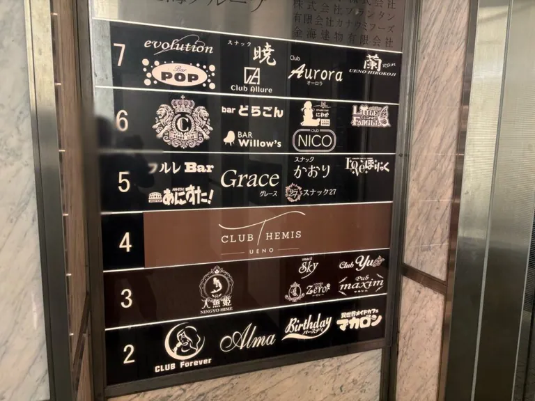 ネクトの店内