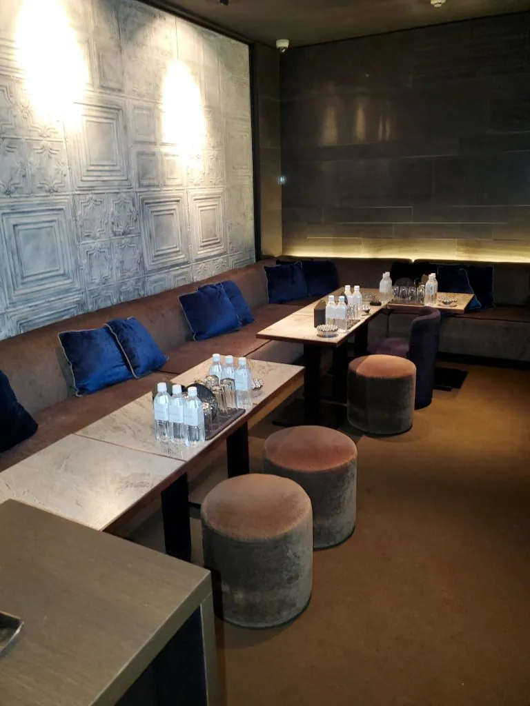 ファブリックの店内