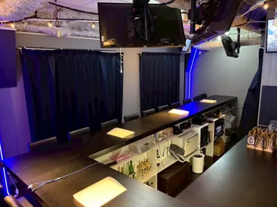 ビーチの店内